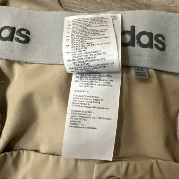 Adidas Tan Golf Athletic Chino Pants Classic Style Men’s 44 stretch button waist - Picture 13 of 16